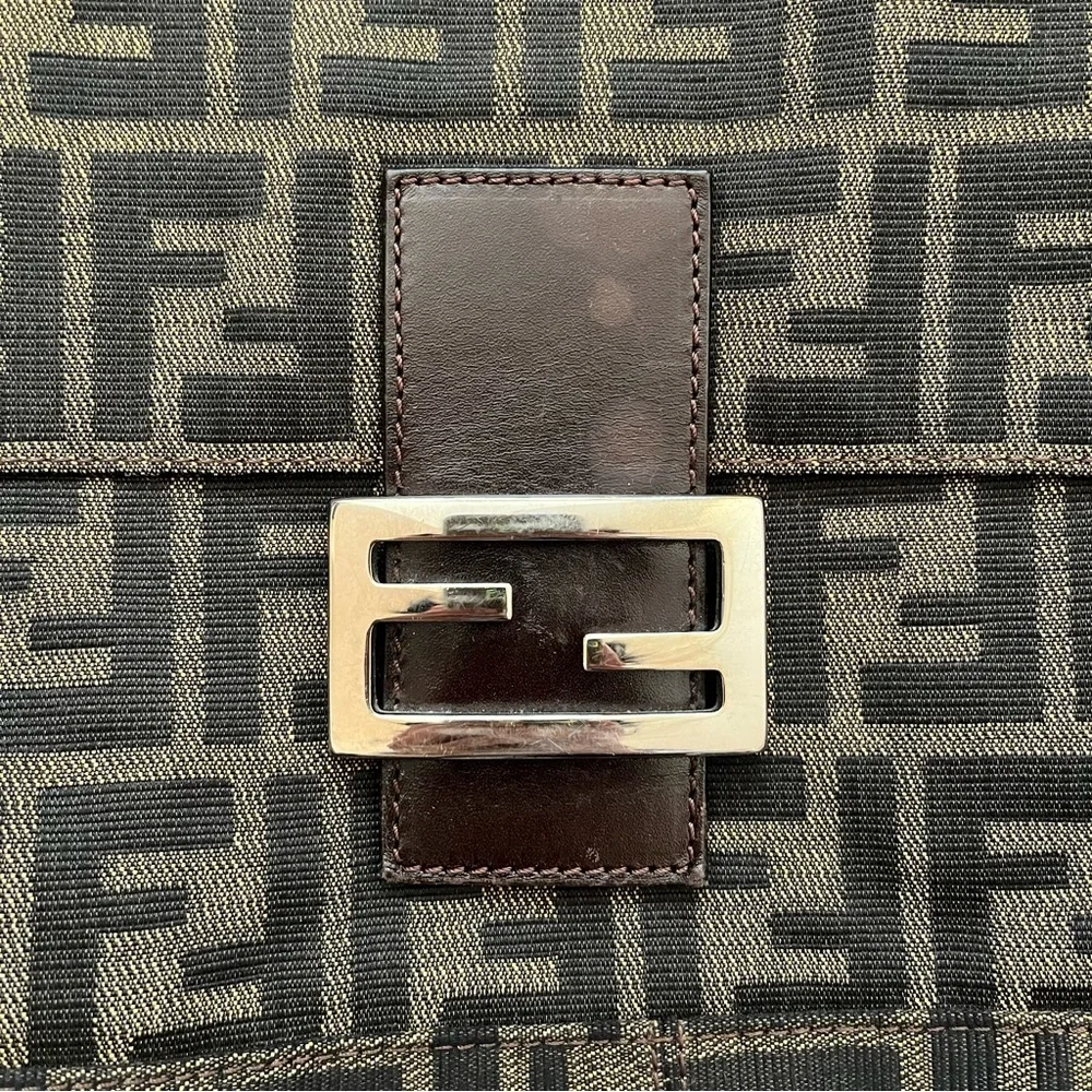 Fendi Mama Forever Bag Zucca Canvas EUC - Picture 7 of 13